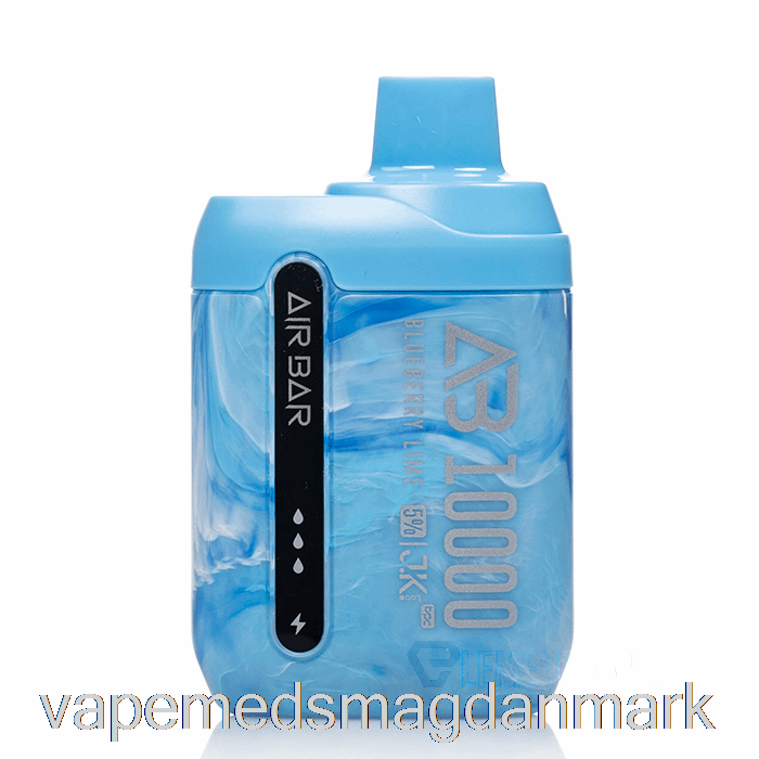 Vape Med Smag Air Bar Ab10000 Engangs Blåbær Lime
